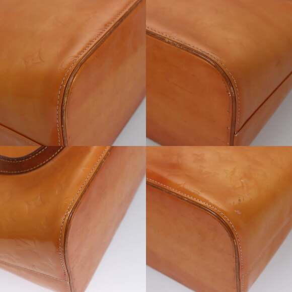 LOUIS VUITTON Monogram Vernis Houston Bag Marshmallow Pink M91302 - Picture 10 of 13